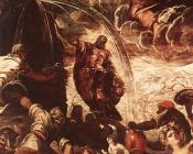 雅格布 罗布斯提 丁托列托 : Moses Drawing Water from the Rock detail